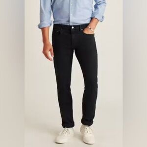 Bonobos Black Slim Tailored Jeans 35W